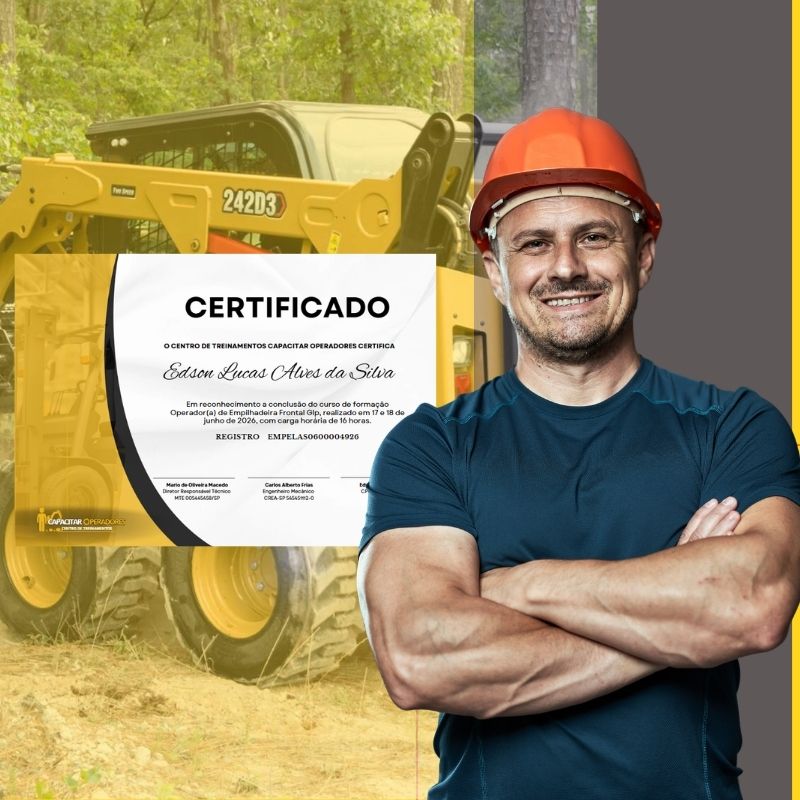 Certificado de Formação - Capacitar Operadores